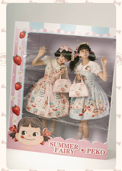 Summer Fairy - IP Collab Kawaii Lolita JSK Shirt Candy Box Hat