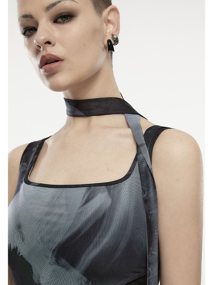 Chinese style punk summer dress 【s0000002248】