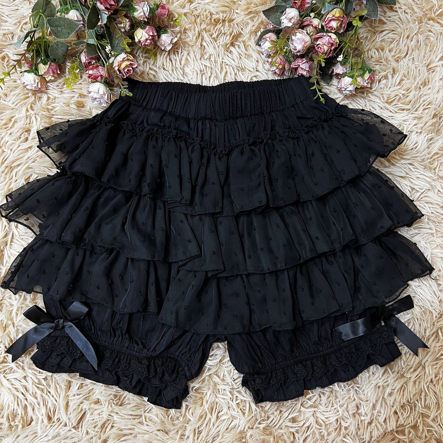 DMFS Lolita - Daily Lolita Bloomers Safety Anti-Flash Lace Shorts