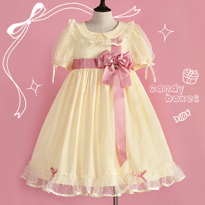 Pumpkin Cat - Candy Boxes Sweet Lolita OP Dress