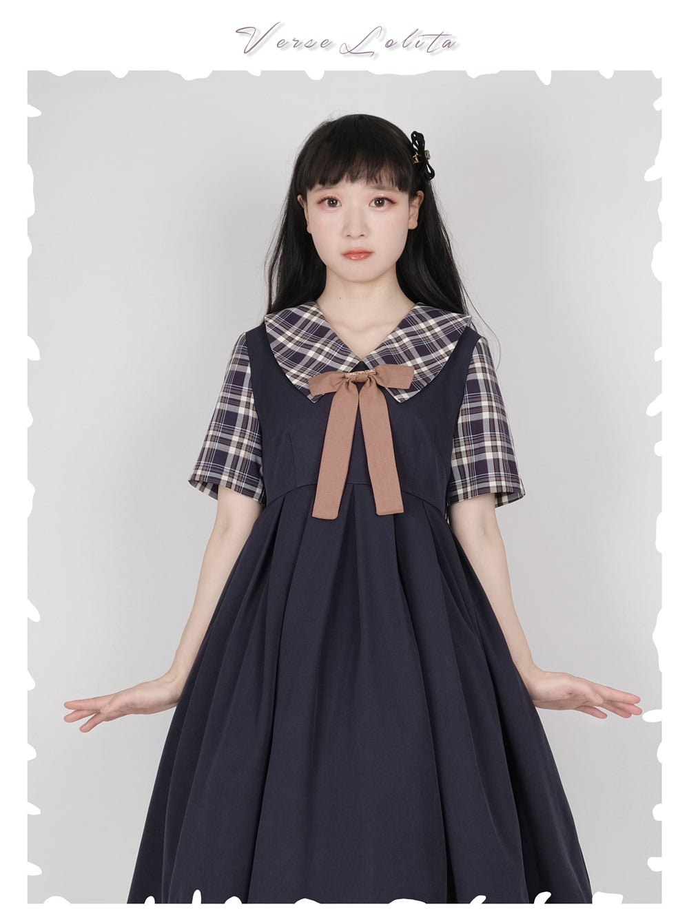 EESSILY - Macaron Waffle - Kawaii Lolita Short Sleeve Summer OP