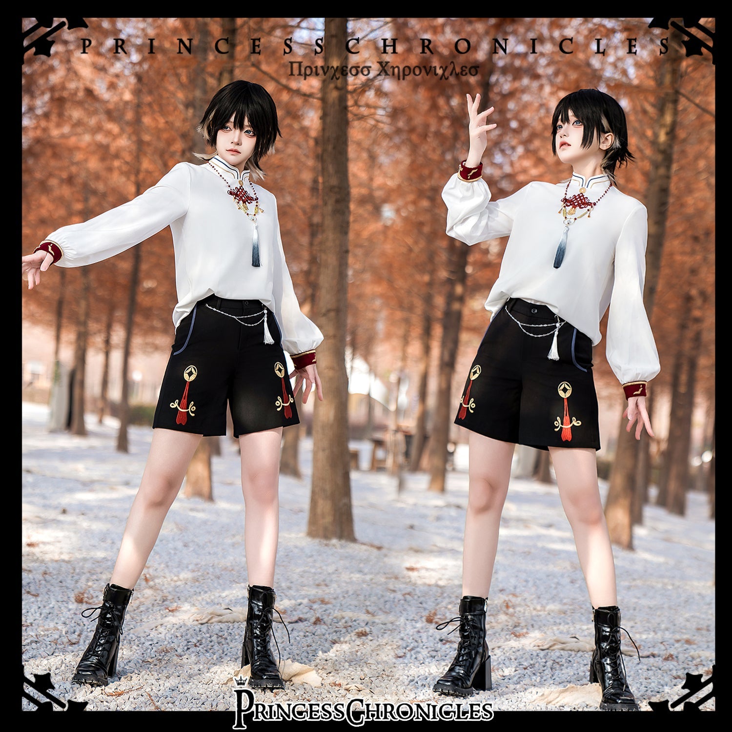 Princess Chronicles - Fortune and Treasure - Chinese Style Lolita Bracelets with Copper-cash Pendant