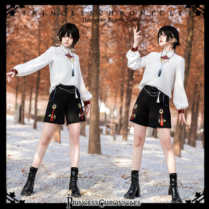 Princess Chronicles - Fortune and Treasure - Chinese Style Lolita Bracelets with Copper-cash Pendant