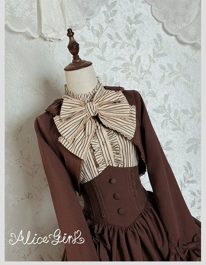 Alice Girl - Duke of Victoria - Classic Lolita SK & Overskirt Set
