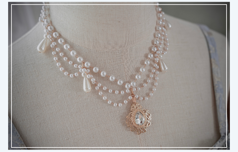 Nectarine White Tea - Rossia Salutes - Embossed Jacquard, Rose Accent, Bridal Wedding Lolita JSK Dress