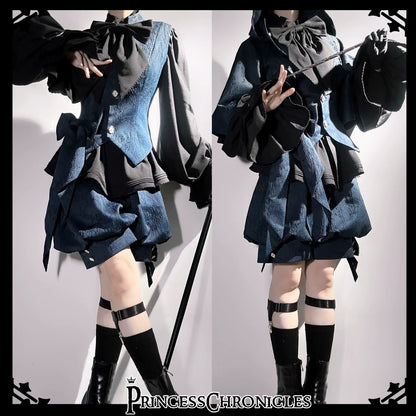 Princess Chronicles - Rabbit - Vintage Lolita Jacket Rabbit Ear Set Lolita Vest