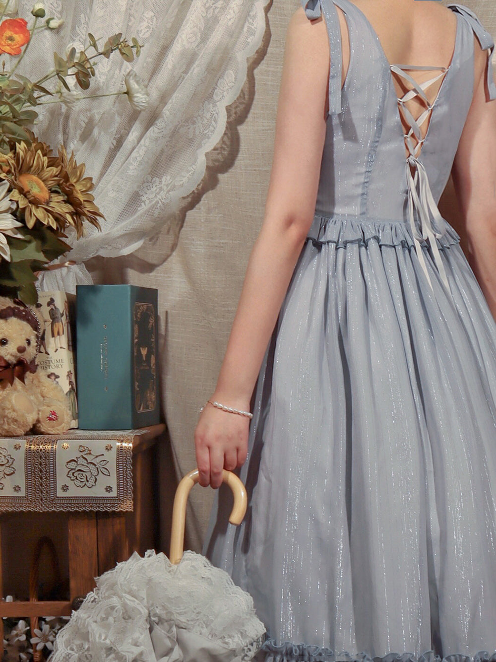 Miss point - Rhine Riverside - French Vintage Chiffon Lolita JSK