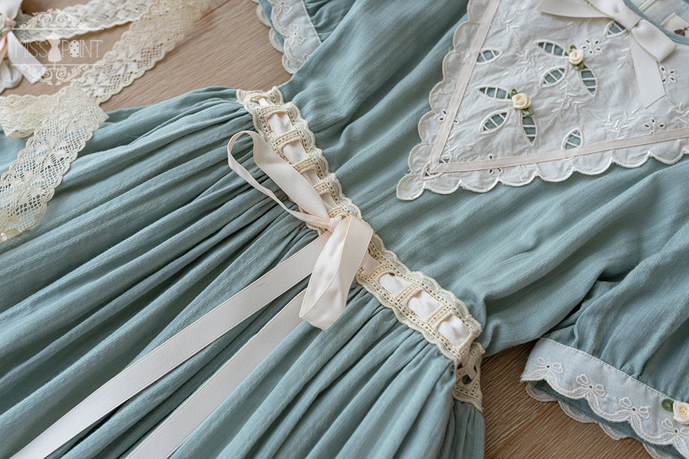 Miss Point - Happy Summer Elegant Lolita Floral OP Dress