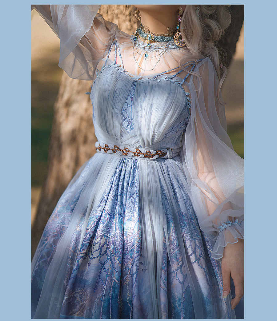 FunCcino - Dense Forest Corridor - Elegant Lolita Jumper Dress