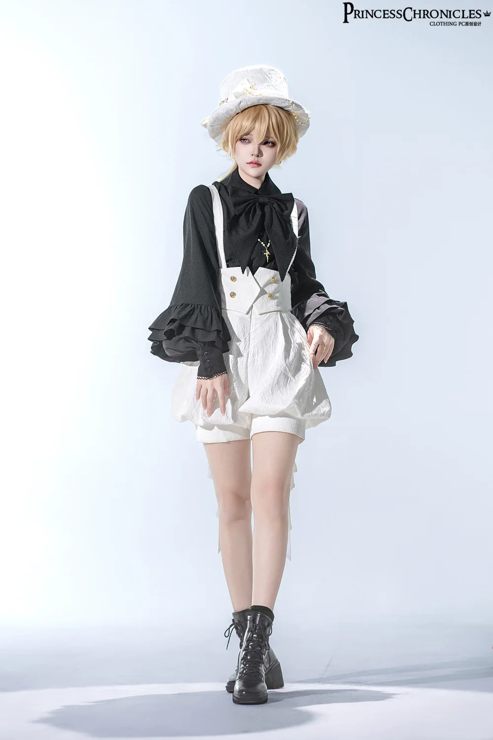 Princess Chronicles - Doll - Elegant Ouji Lolita White Hat