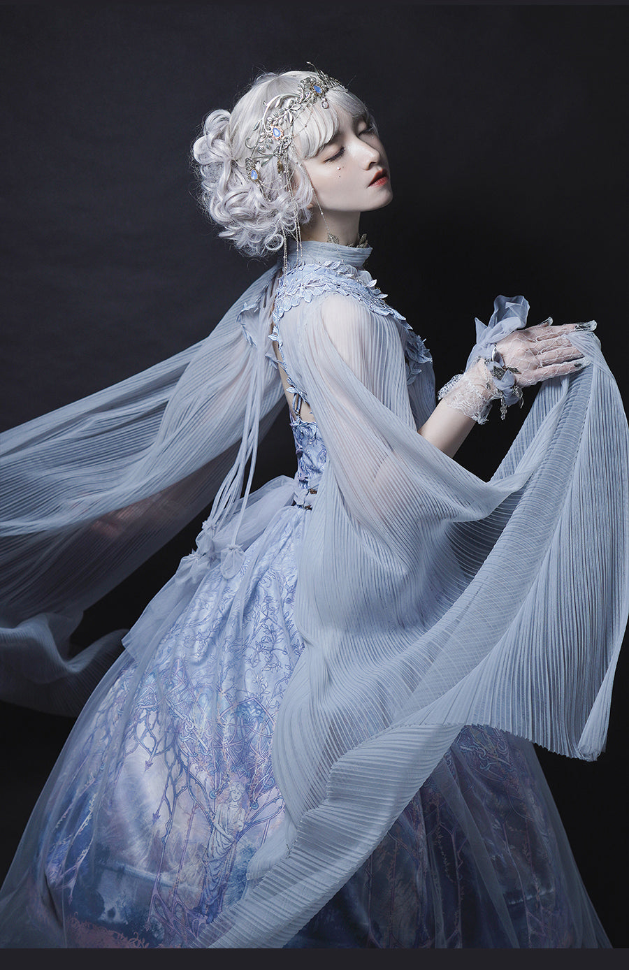 FunCcino - Dense Forest Corridor - Elegant Lolita Jumper Dress