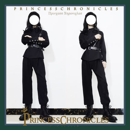 Princess Chronicles - The Stars Change - Ouji Lolita Embroidery Brolita Trousers