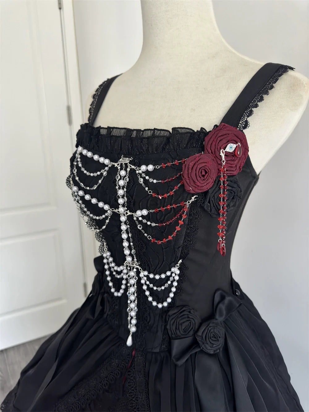 LeMiroir - Saint - Gothic Lolita Bolero Skirt Mermaid Dress Corset