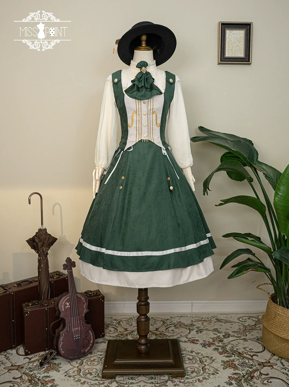 Miss Point - Golden Movement - Elegant Lolita Waistcost Short Vest Customized