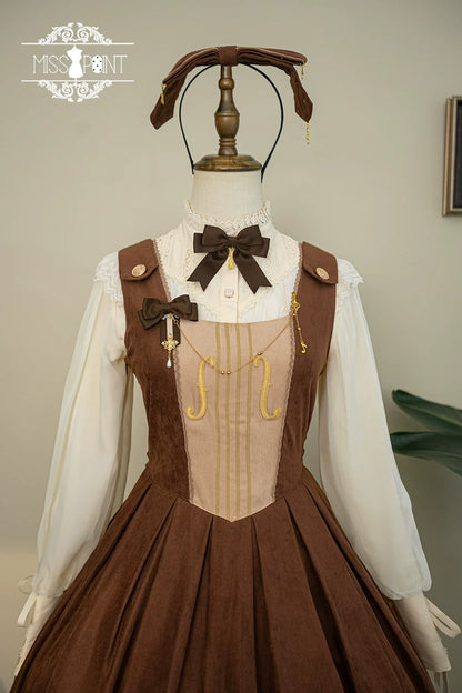 Miss Point - Customized Lolita Jumper Dress - Elegant College Lolita JSK