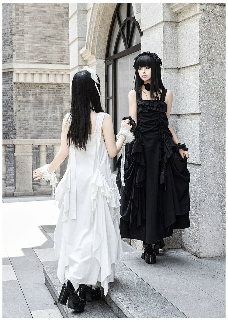 With PUJI - Dream - Daily Twins Lolita JSK, Loose Fit, Hidden Pockets