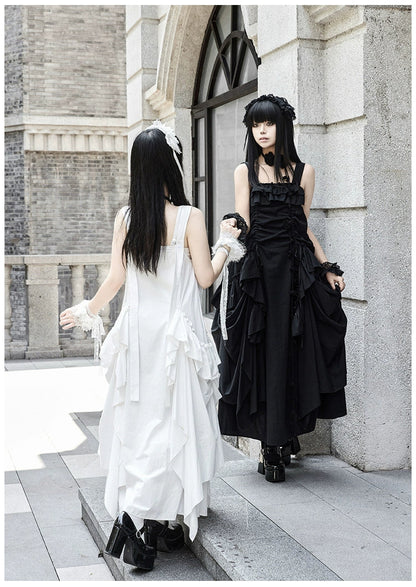 With PUJI - Dream - Daily Twins Lolita JSK, Loose Fit, Hidden Pockets