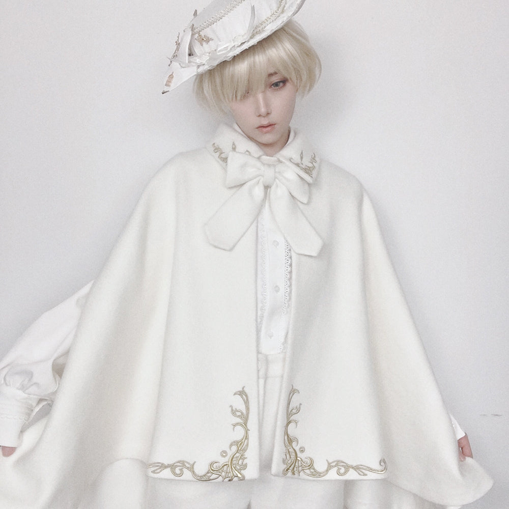 Princess Chronicles - Medieval Ouji Lolita Embroidered Cape