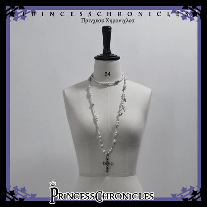 Princess Chronicles - Divine Covenant - Ouji Lolita Accessory Set Necklace and Bracelet
