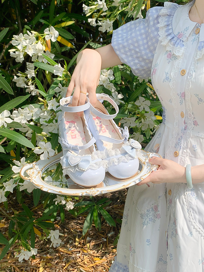 Aimee - Sakura - Sweet Lolita Heels Cute Mid-heel Mary Jane Shoes