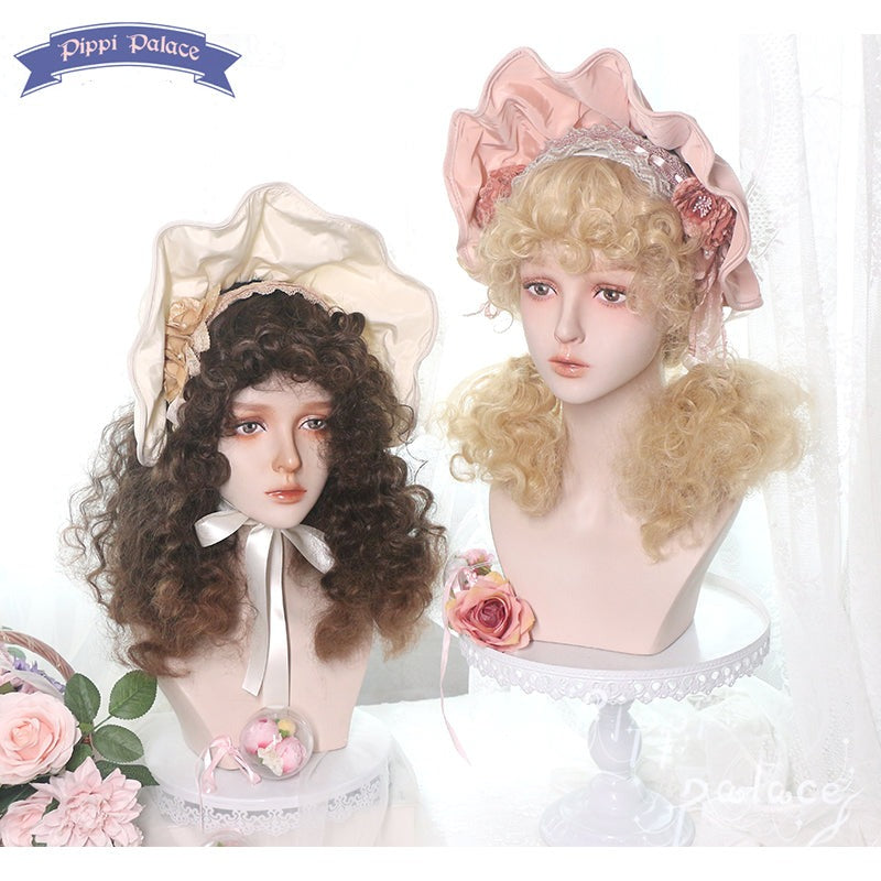 Pippi Palace - Little Princess - Sweet Lolita Curly Wig Multicolors