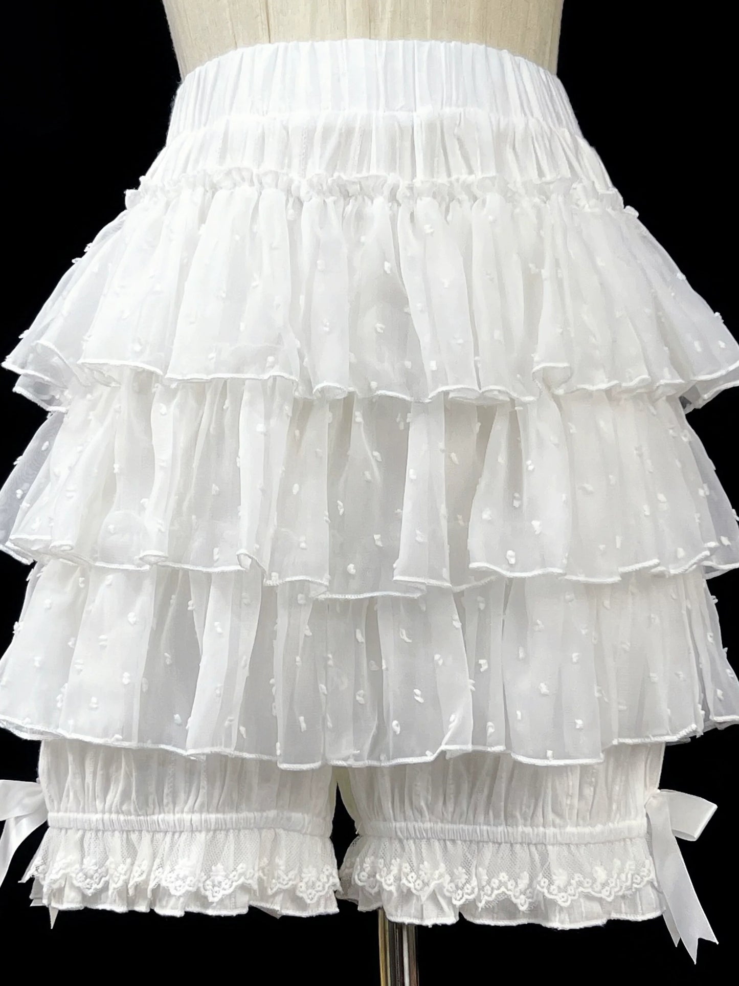 DMFS Lolita - Daily Lolita Bloomers Safety Anti-Flash Lace Shorts