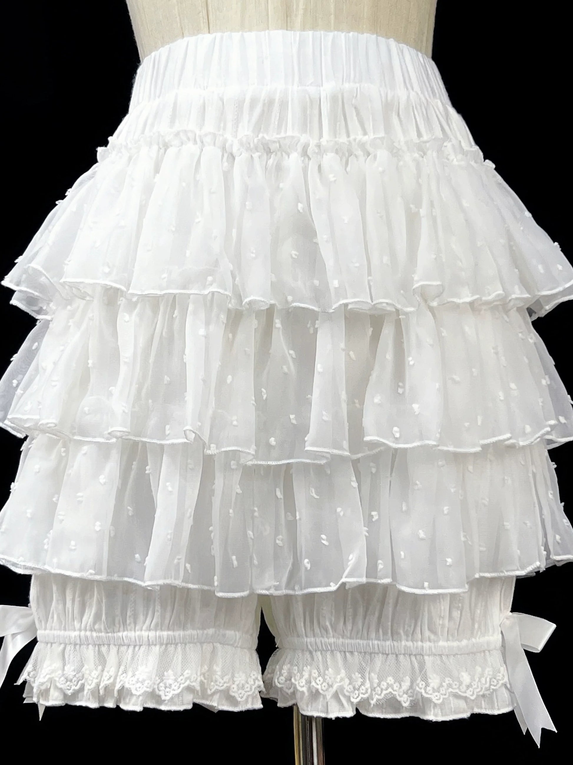 DMFS Lolita - Daily Lolita Bloomers Safety Anti-Flash Lace Shorts