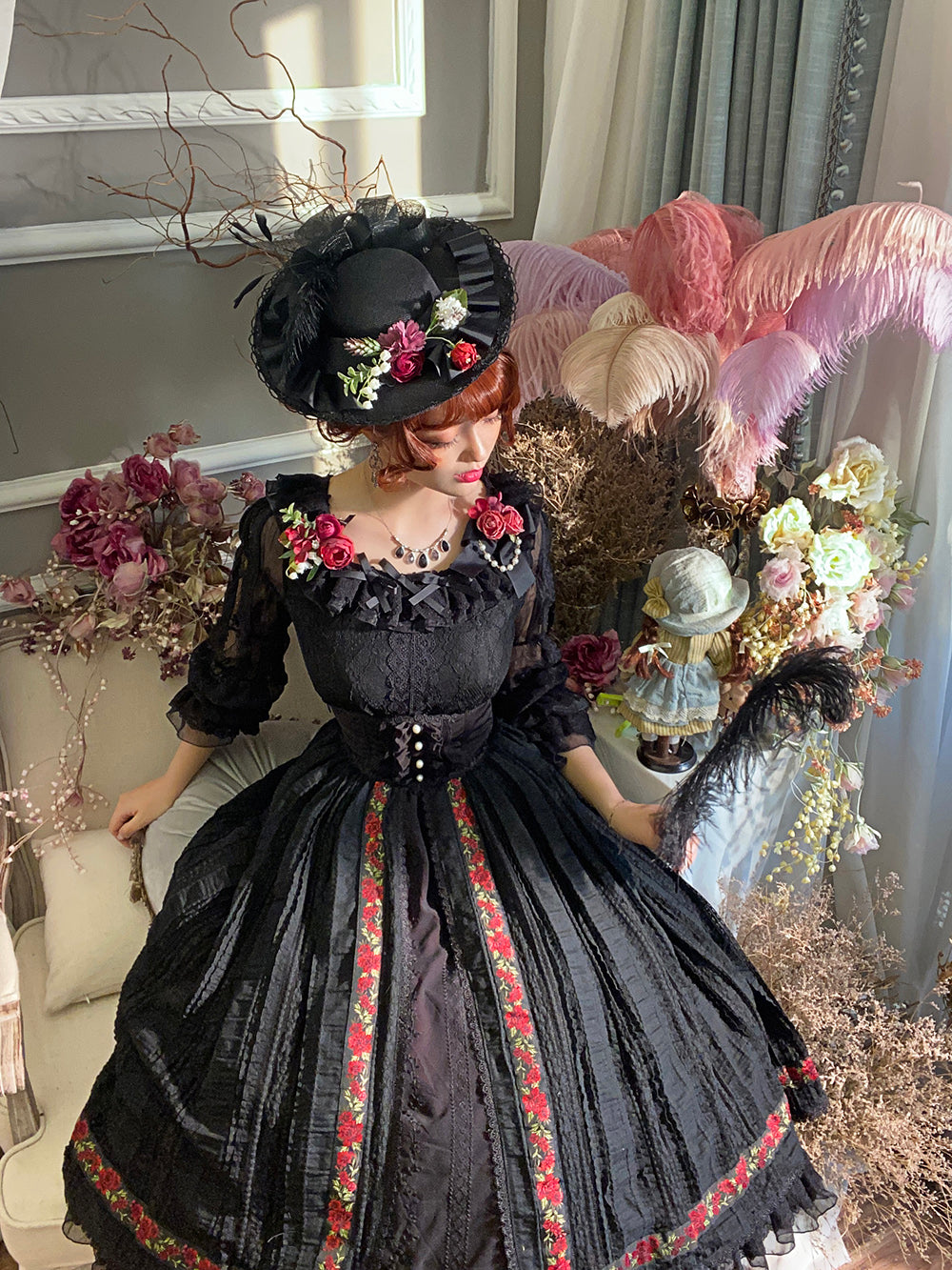 Miss Point - The Sally Gardens - Lotus Root Sleeve Lolita Blouse