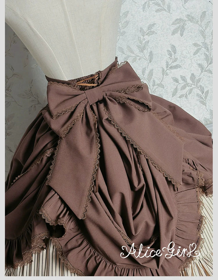 Alice Girl - Duke of Victoria - Classic Lolita SK & Overskirt Set