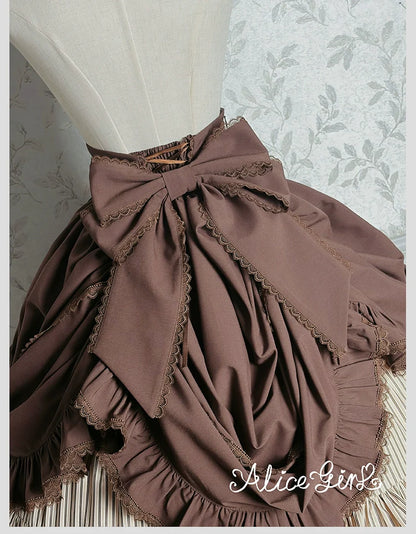 Alice Girl - Duke of Victoria - Classic Lolita SK & Overskirt Set