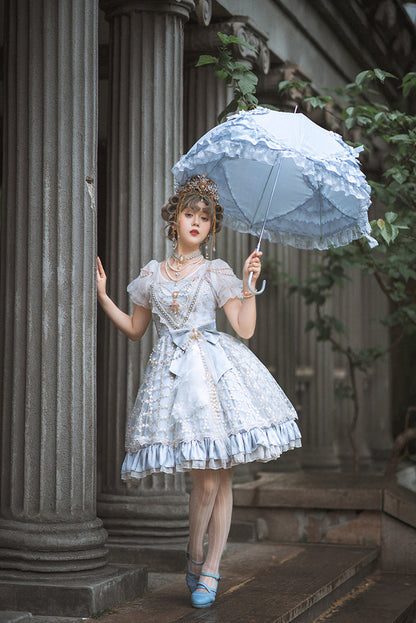 Lingxi Lolita - Greek Style Vintage Handmade Bead Lolita Dress