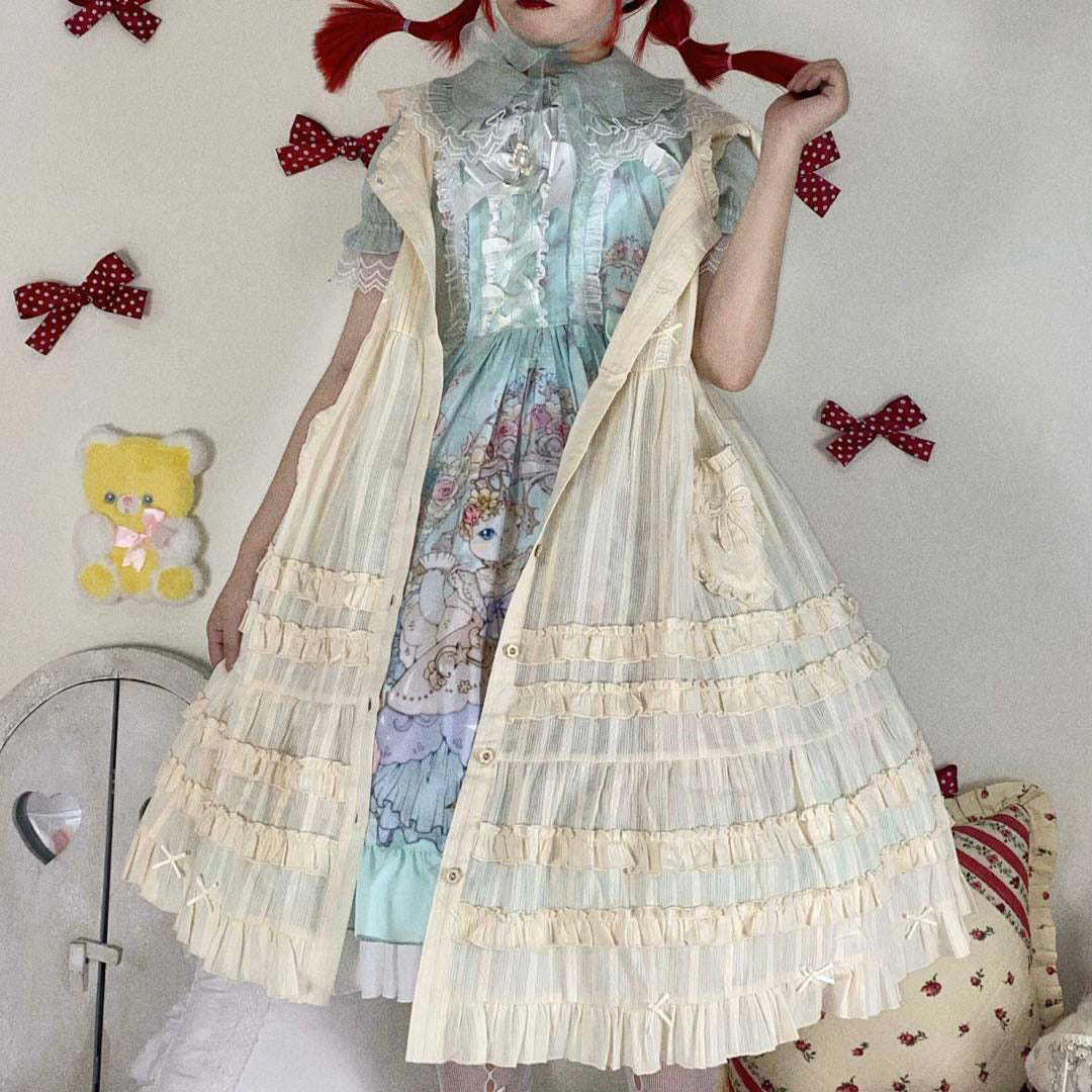 MIST - Sweet Lolita Golilla Short Sleeve Shirt