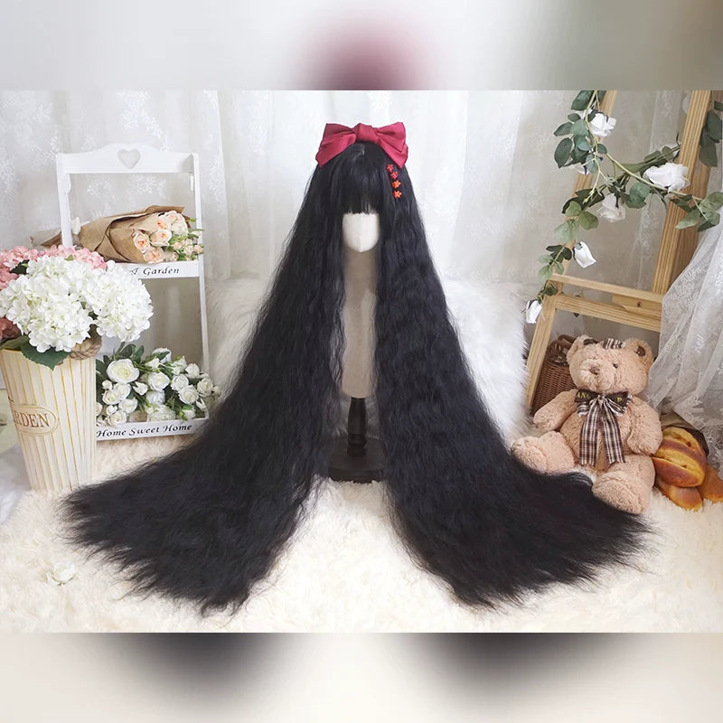 Imperial Tea - Natural Lolita Wig 120CM Super Long Hair