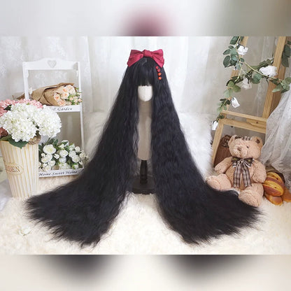Imperial Tea - Natural Lolita Wig 120CM Super Long Hair