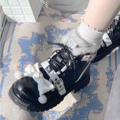 StarsCrwon - Sweet Lolita Shoes Winter Lolita Martin Boots