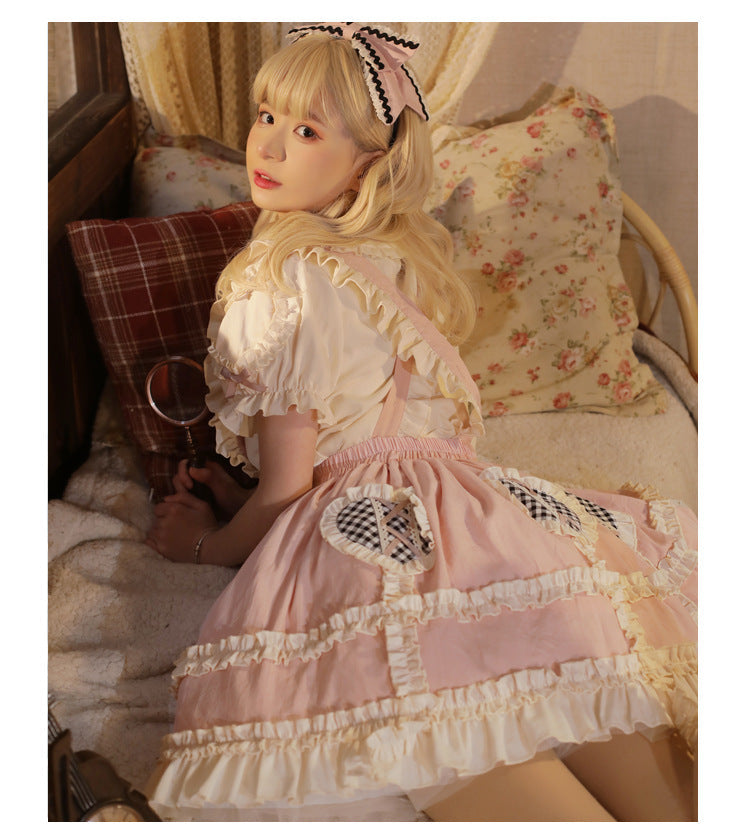 Eieyomi - Kawaii Lolita Summer SK and Blouse