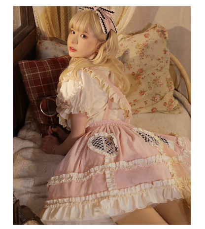 Eieyomi - Kawaii Lolita Summer SK and Blouse
