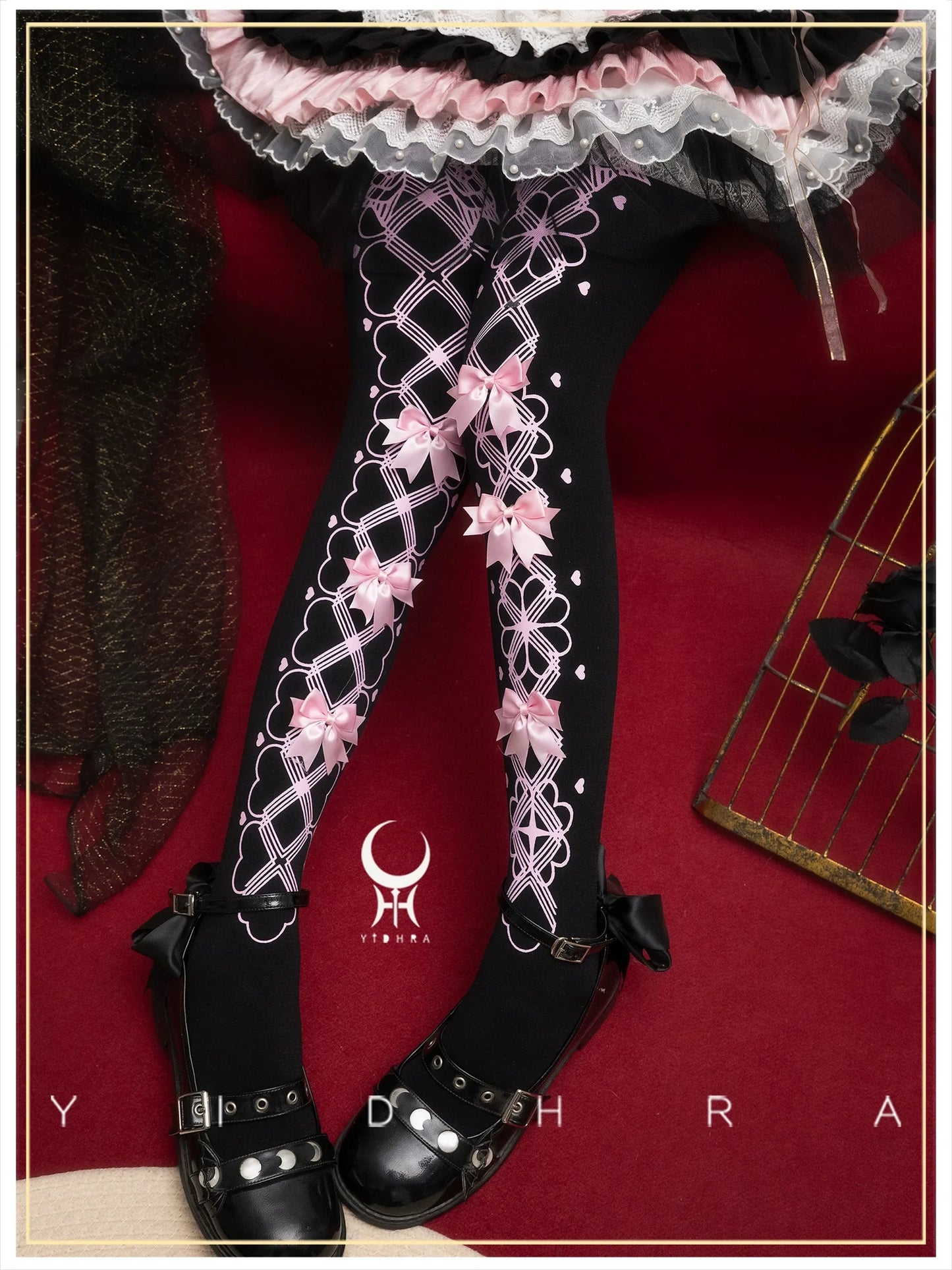 Yidhra - Witch 2.0 - Printed Lolita Pantyhose, Gorgeous Style