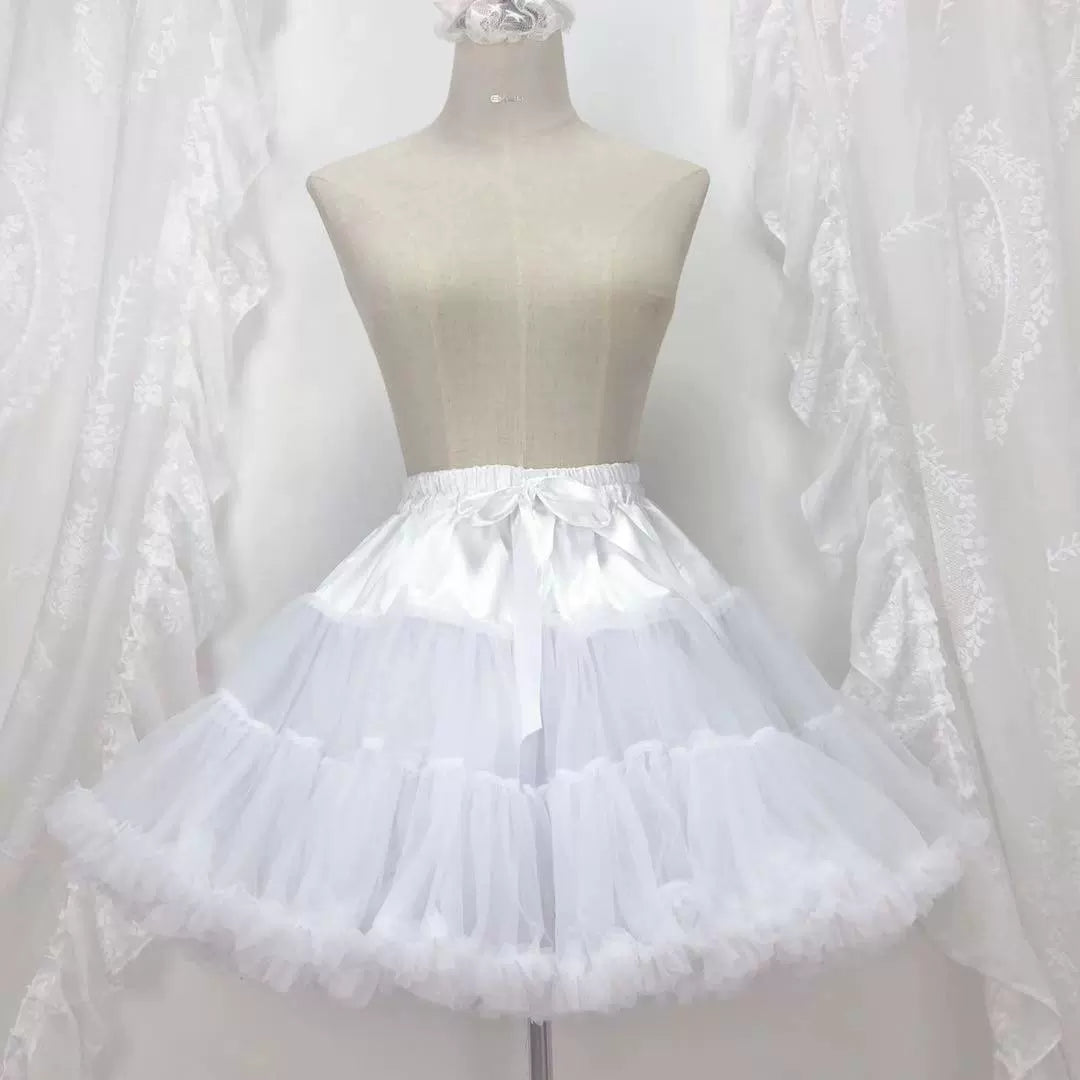 Sugar Girl - Super Puffy Lolita White Petticoat