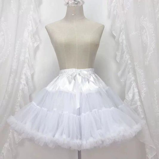 Sugar Girl - Super Puffy Lolita White Petticoat