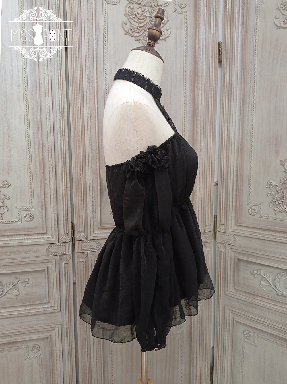 Miss Point - Dusk Bester - Egyptian Lolita Halter Attached Sleeve Blouse