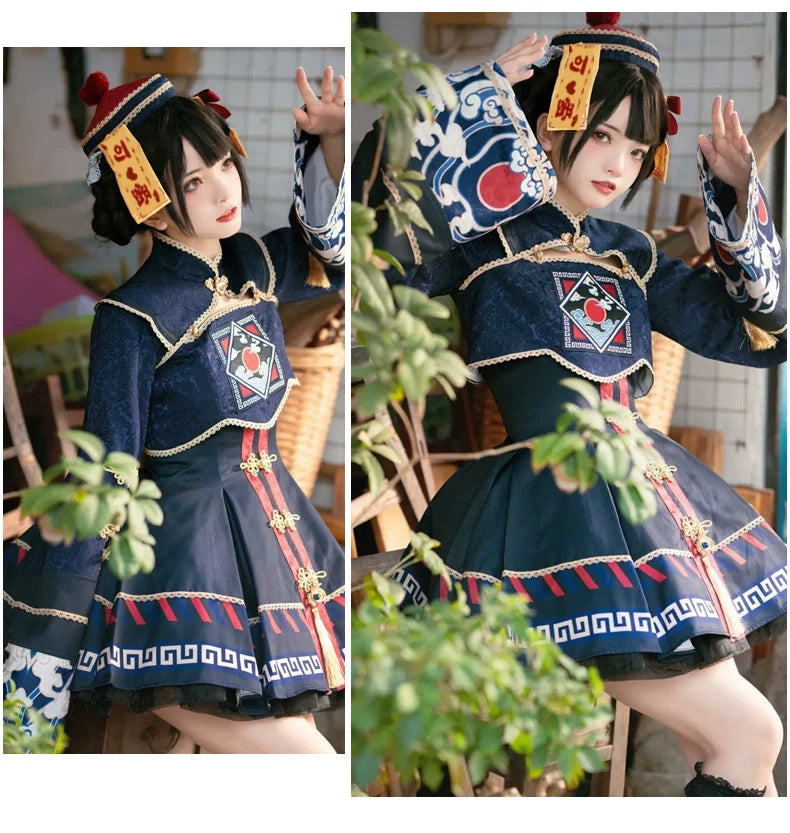 Sakurahime - Little Zombie - Zombie Lolita Jumper Dress Cute Lolita Coat Set