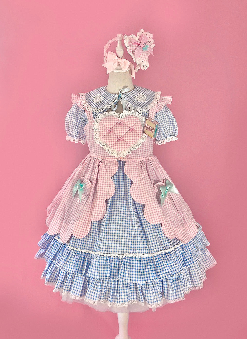 Fluff Mollie - Split Pea Breakfast - Kawaii Lolita Cotton JSK