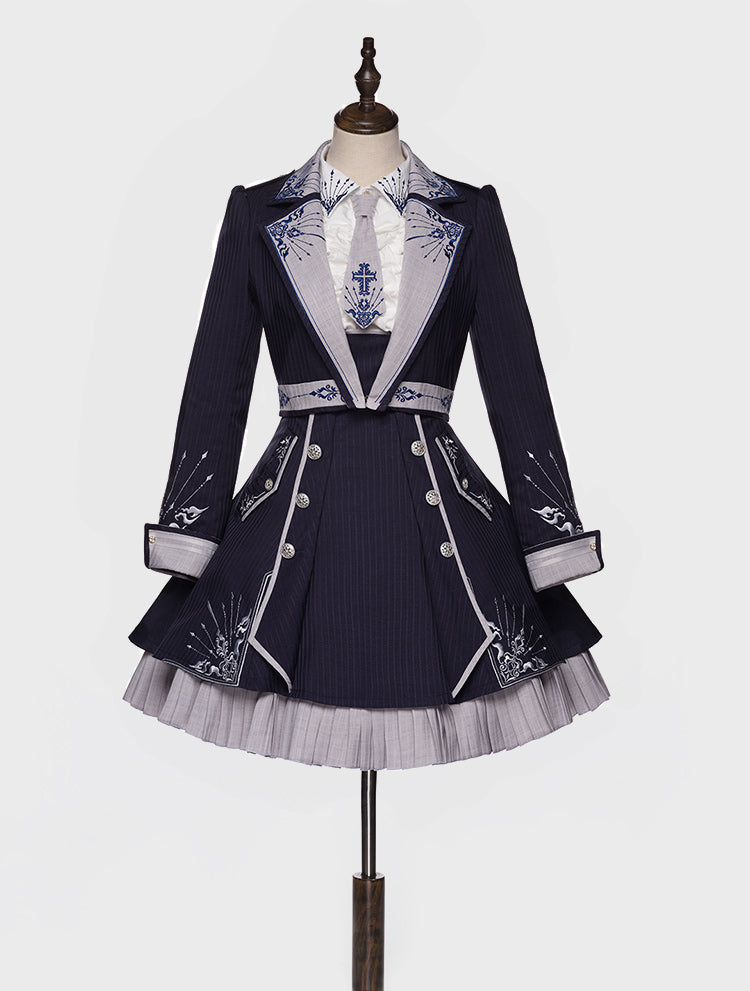 Youpairui - Sheffield - British Style Lolita JSK Set