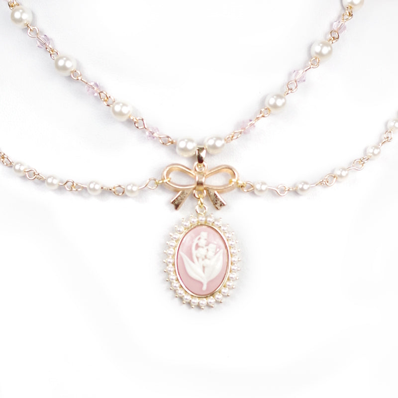 Rose of Sharon - Retro Lolita Necklace 4 Colors