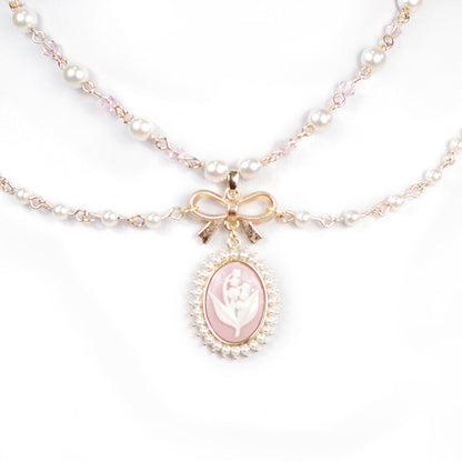Rose of Sharon - Retro Lolita Necklace 4 Colors