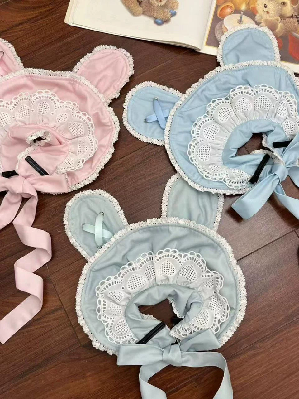 MeowMeow - Bunny Ear Kawaii Lolita Mini Top Hat, Headband