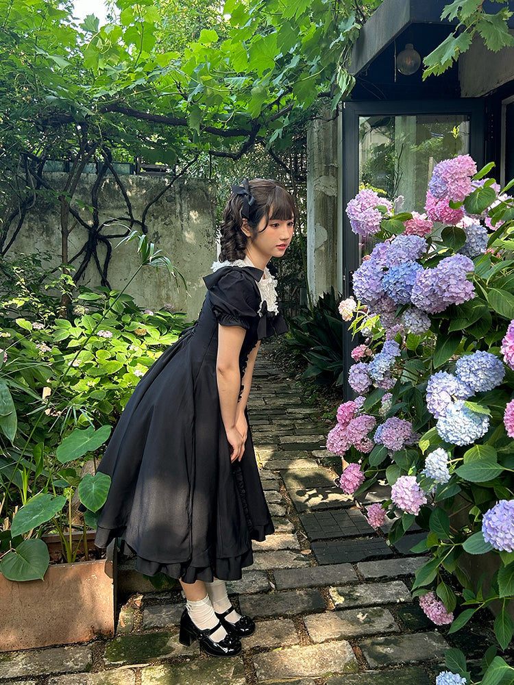 Sweet Wood - Long Vesion Elegant and Vintage Lolita OP