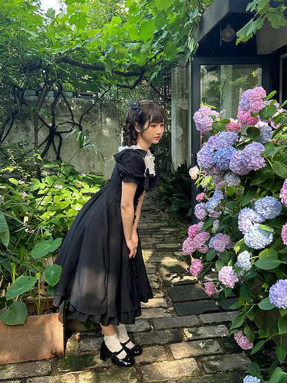 Sweet Wood - Long Vesion Elegant and Vintage Lolita OP