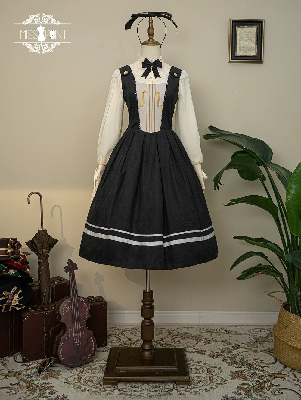 Miss Point - Customized Lolita Jumper Dress - Elegant College Lolita JSK